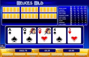 Deuces Wild Video Poker