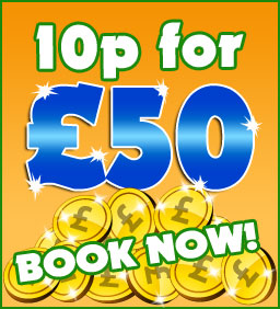 10p for £50 Guaranteed